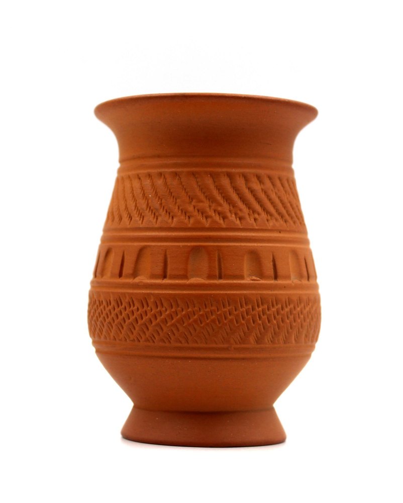Esvar Stonecraft Terracotta Coffee Mug For Home Use Or Gifting Purpose (320 ML)