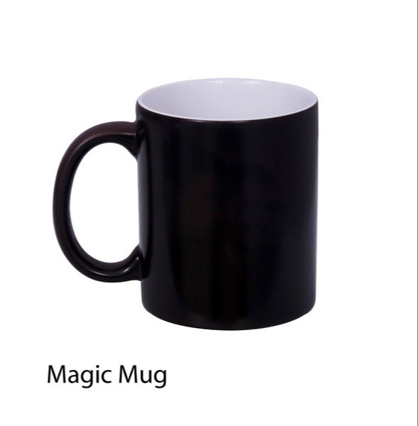 Ceramic Sublimation Coffee Mug Magic Colour Changing Mugs, Capacity: 350ml, Size: 11oz
