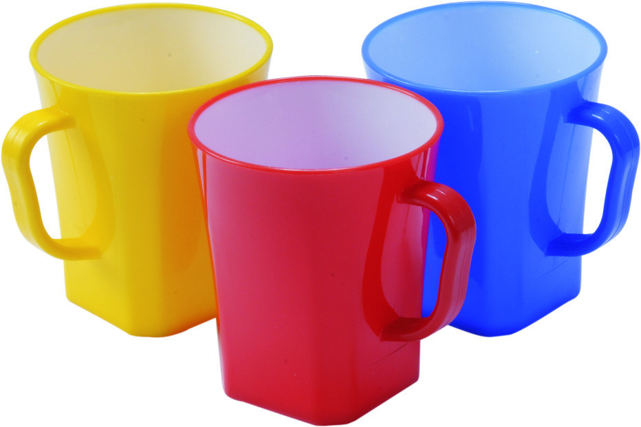 Plastic Coffee Mug, 200 Ml