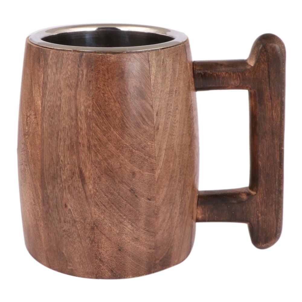 Mango Wood Beer Mug