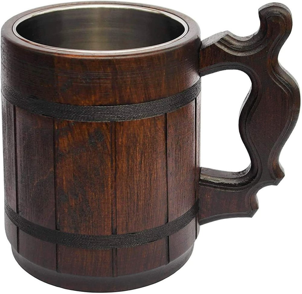Black Beer Mug