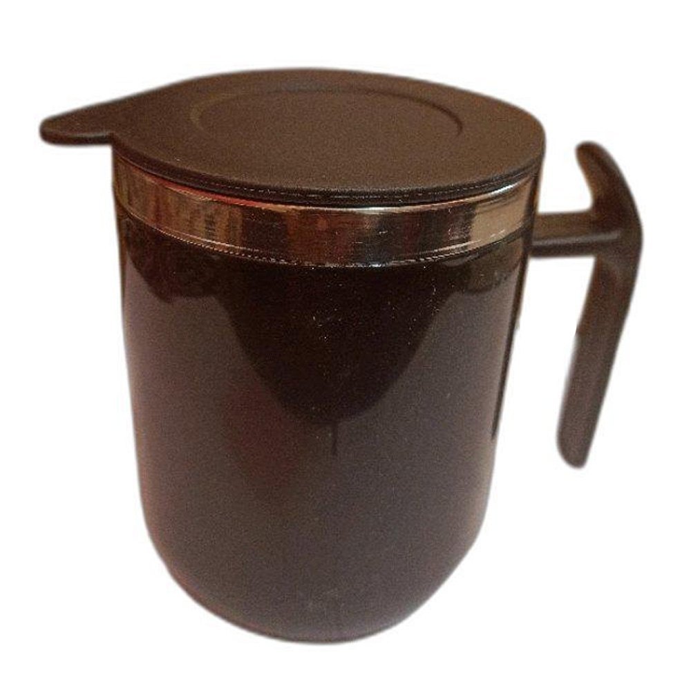 Round Black Travel Coffee Mug, Capacity: 300 ml, Size/Dimension: 8 cm (height)