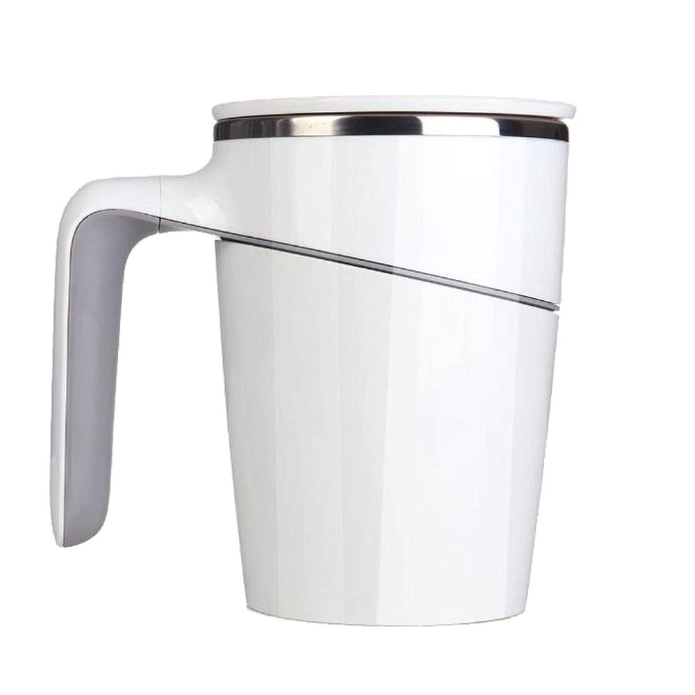 White Suction Mug