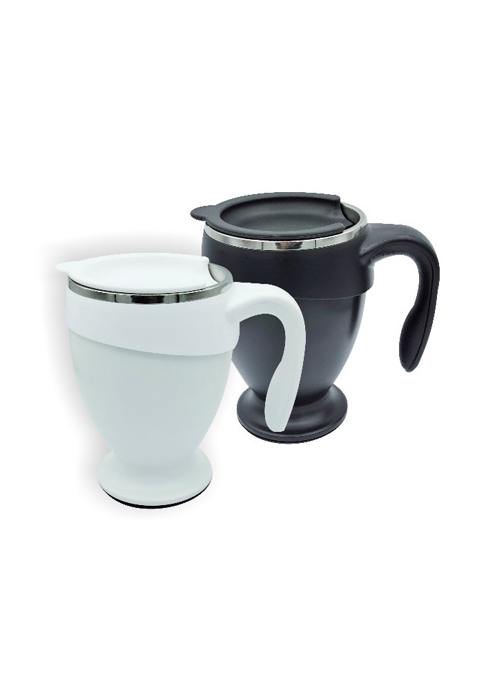 Imported Insulated Vacuum Stainless Steel Smart Suction Travel Mug 450mL