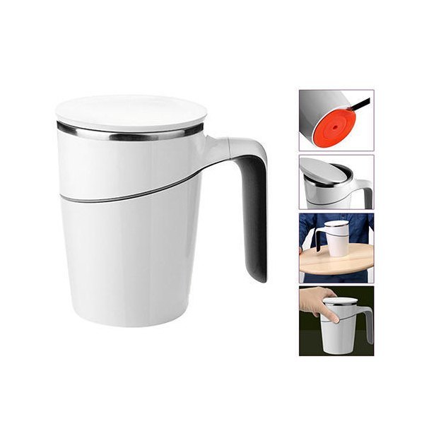 White Round Scution Mug, For Office, Capacity: 470ml