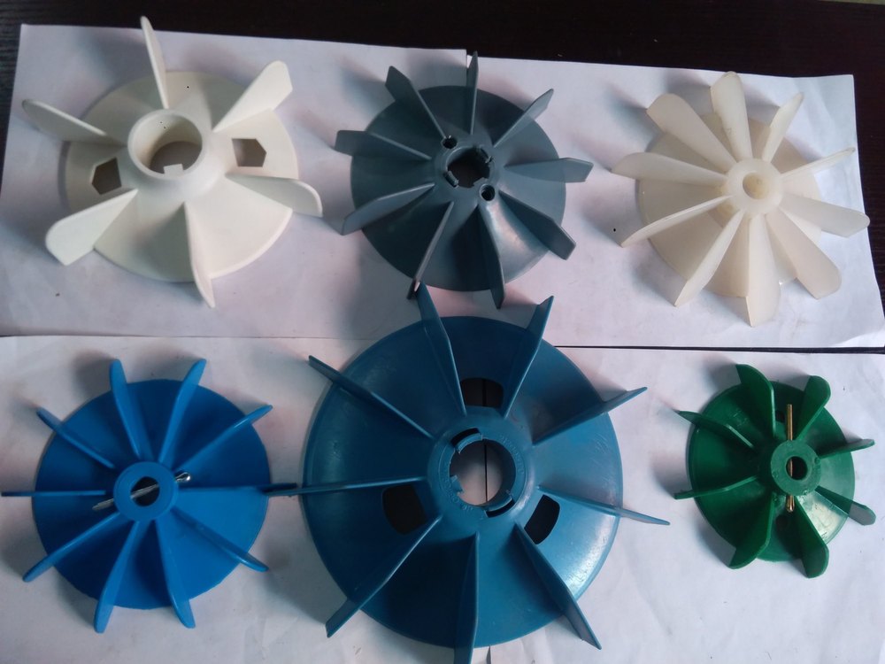 Plastic Motor Cooling Fan, For Industrial