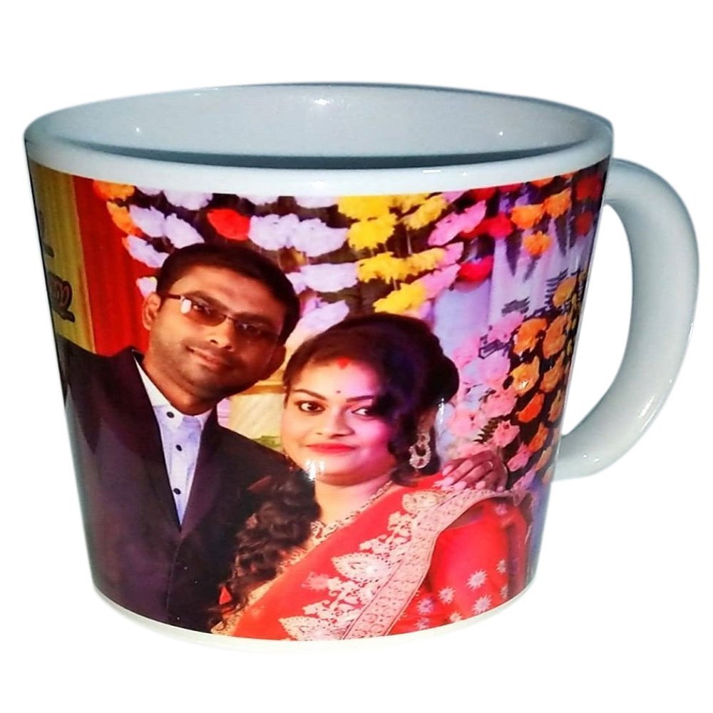 Printed Sublimation Photo Mug, Capacity: 330ml