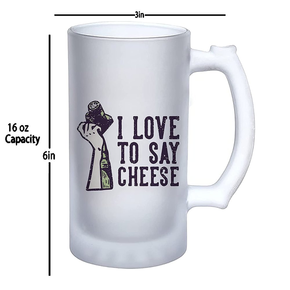 Sublimation Frosted Beer Mug