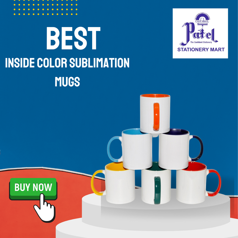 varies Printed Inside Color Sublimation Mugs, For Office