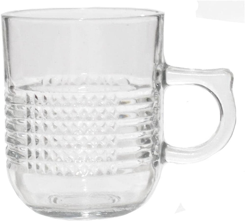 Transparent Glass Coffee Mug, For Restaurant, Capacity: 300ML