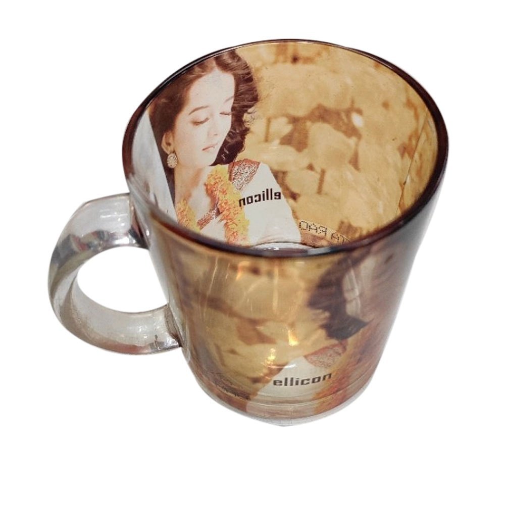 Transparent 450ml Glass Coffee Mug