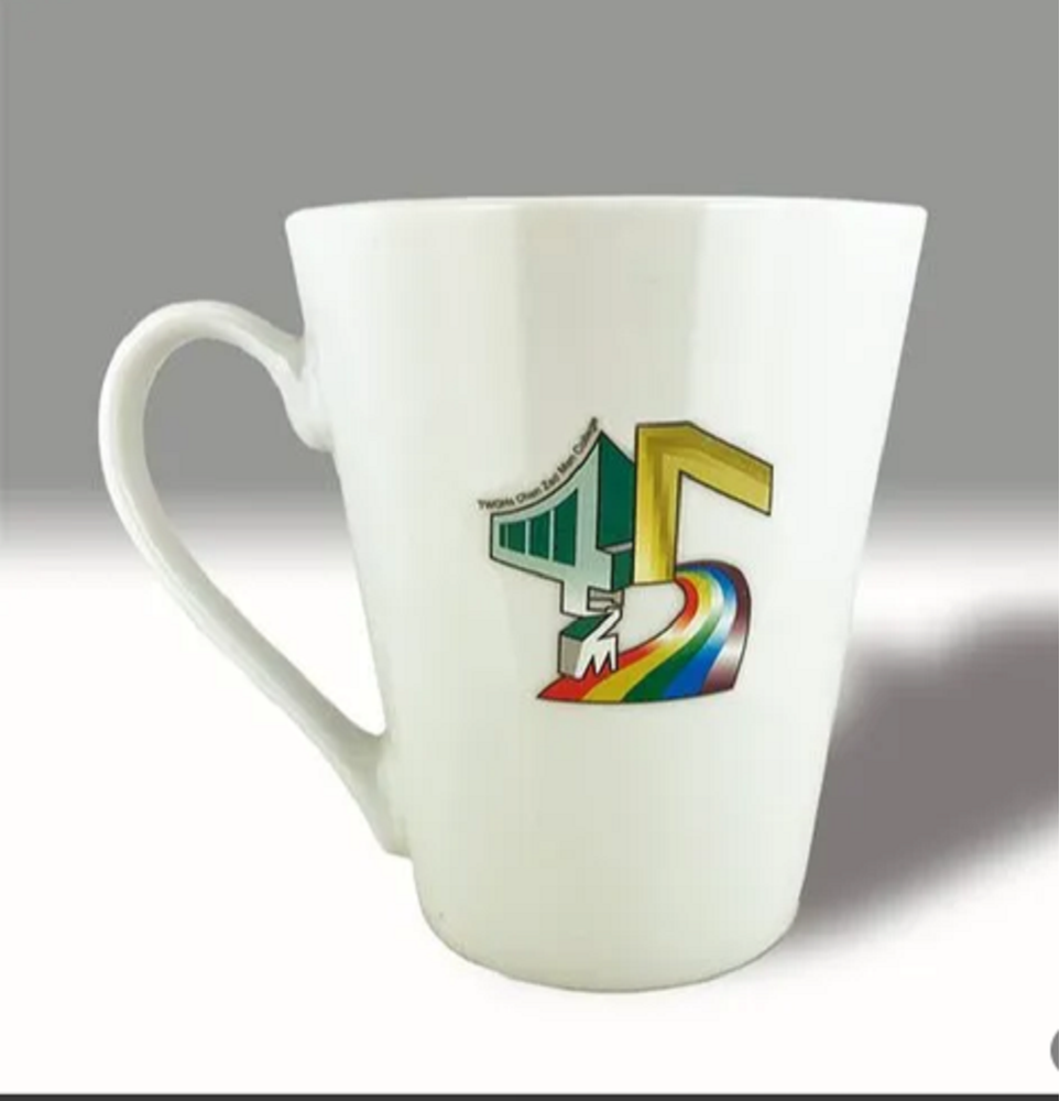 Plain Ceramic White Conical Mugs, For Office, Size/Dimension: 350ml
