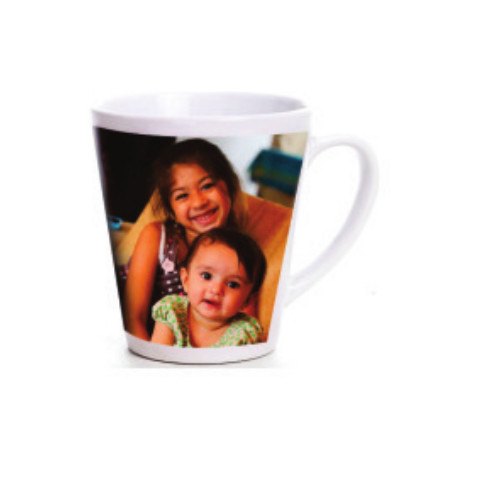 U Print White Conical Mug, For Gifting, Capacity: 325 Ml