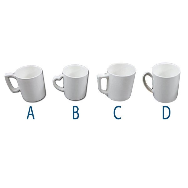 White Sublimation Polymer Mug, For Gifting, Size/Dimension: 10 oz