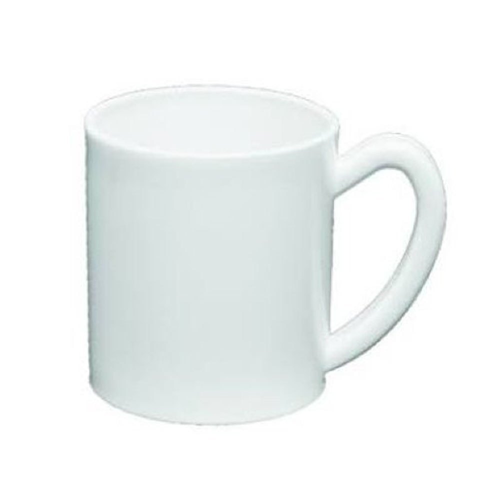 Plain Plastic Sublimation White Polymer Mug, Capacity: 300 ml, Size/Dimension: 11 oz