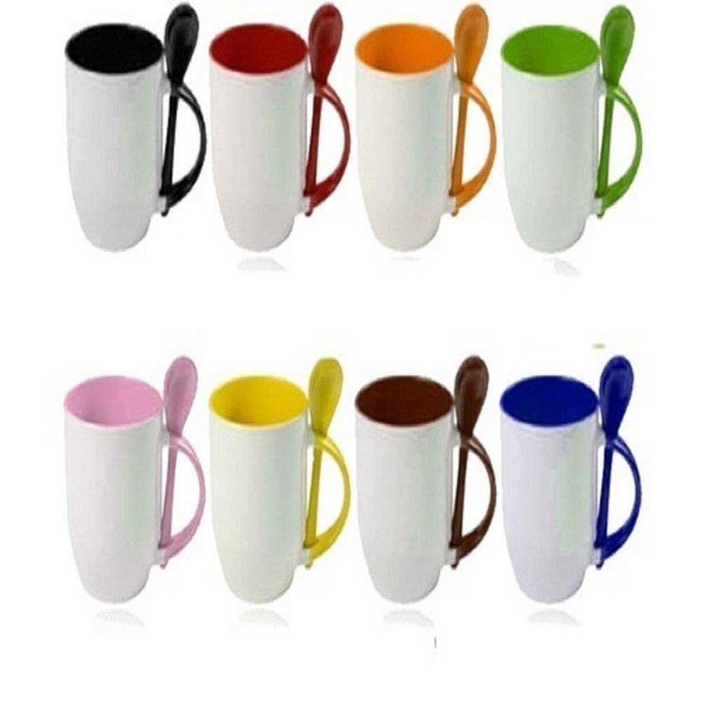 Spoon Sublimation Mug, Packaging Type: Box, Capacity: 200 ml