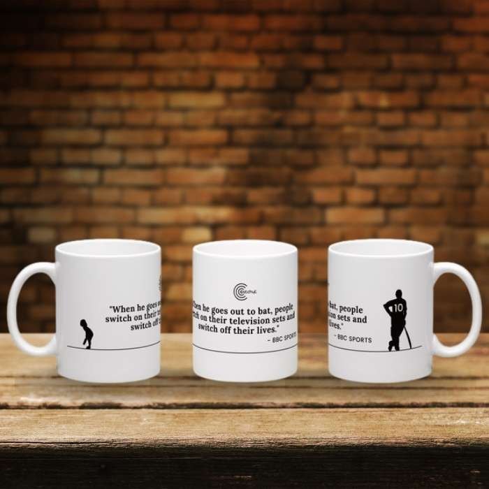 Catchyt Cricket White Mug- SR Tendulkar