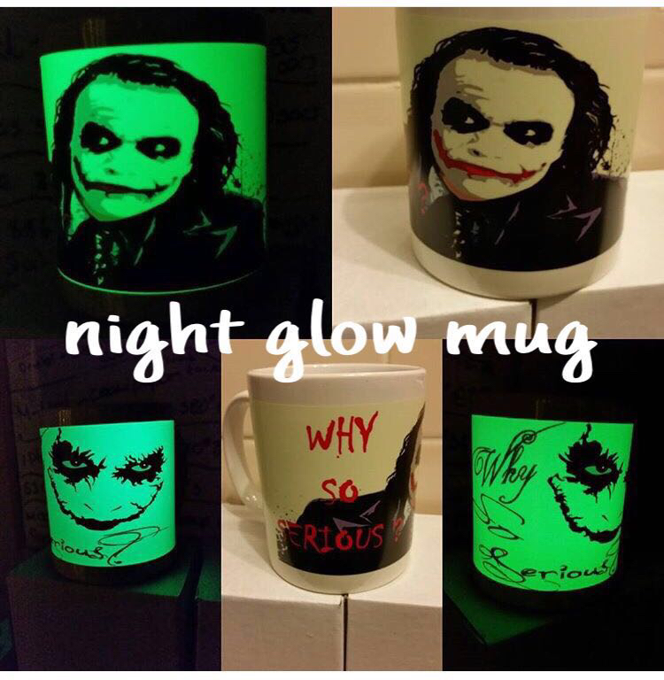 U Print Printed Night Glow & Redium Mug, For Gifting