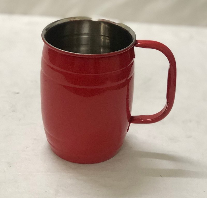 2 Pieces Steel Mug, For Hotel/Restaurant