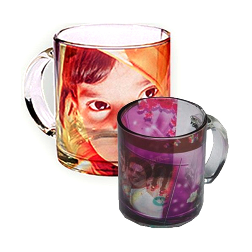Sublimation Glass Mug, For Home