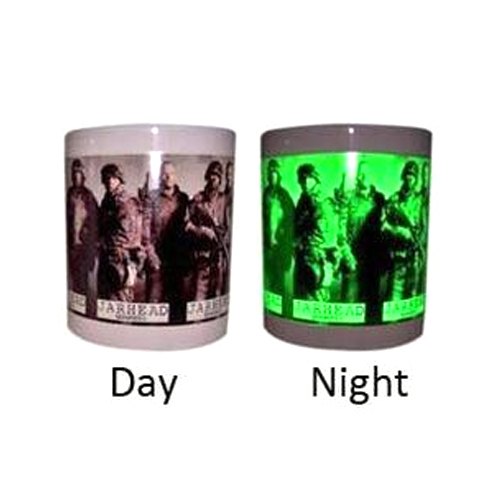 White And Options Available Night Glow Mug