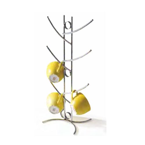 Silver Stainless Steel SS Cup Tree, For Home
