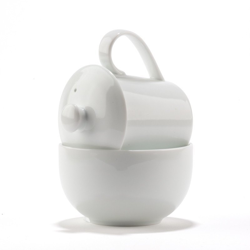 Plain Ceramic Tea Testing Set, Size: Standard 180 ml