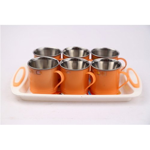 Milestone Multicolor 6 Piece Coffee Tea Set