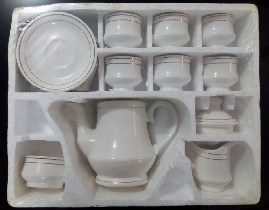 Ceramic Tea Set, Size: 120 Ml, for Home