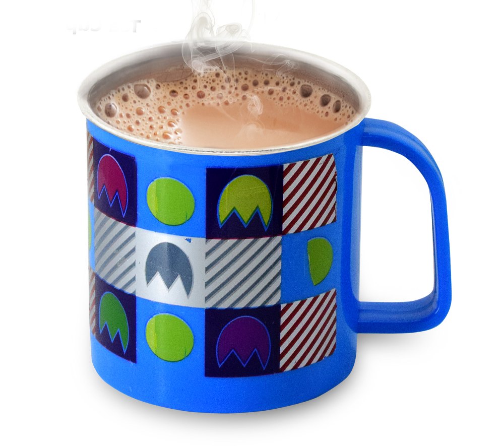Designer Steel Mugs, Capacity: 150 Ml