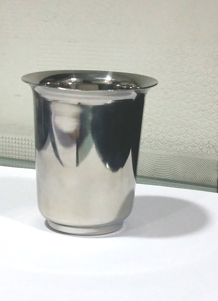 Silver Plain Stainless Steel Mayuri Tea Glass, For Home