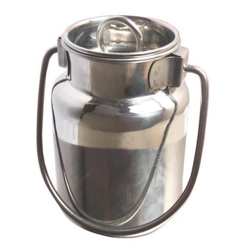 Bharat Stainless Steel Milk Pot, For Home
