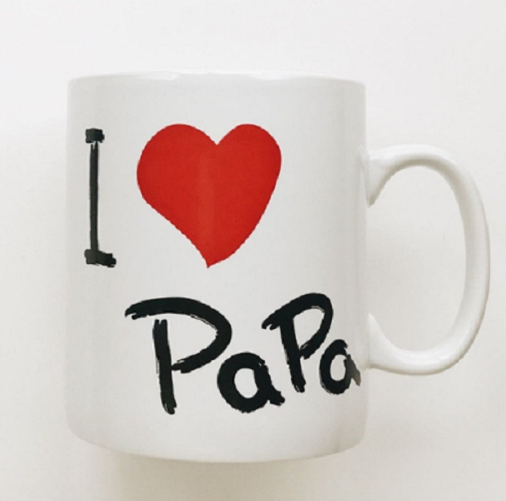 White Printed Tea Mug, For Home, Size: 15x6cm