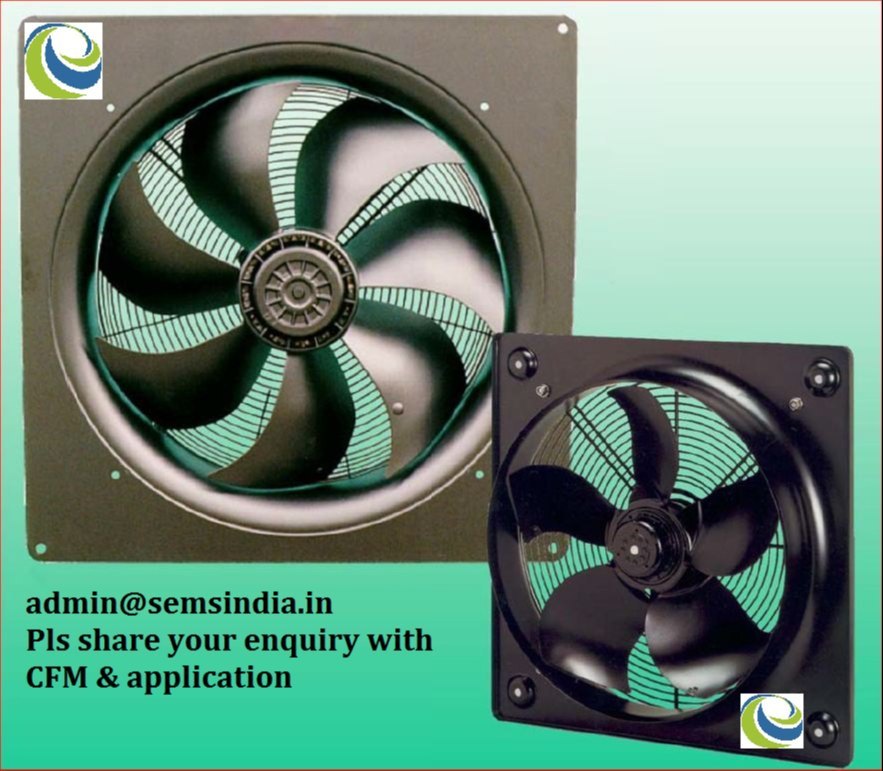 1 HP 50 Hz Industrial Propeller Fan, 220 V, 950 Rpm