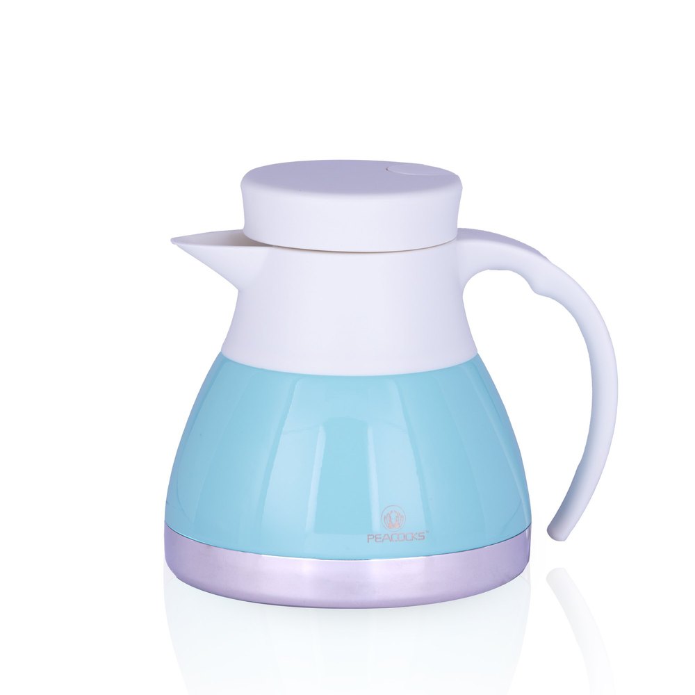 PE BIRDS Stainless Steel Sapphire Tea Pot Vaccum Flask, 350 ml