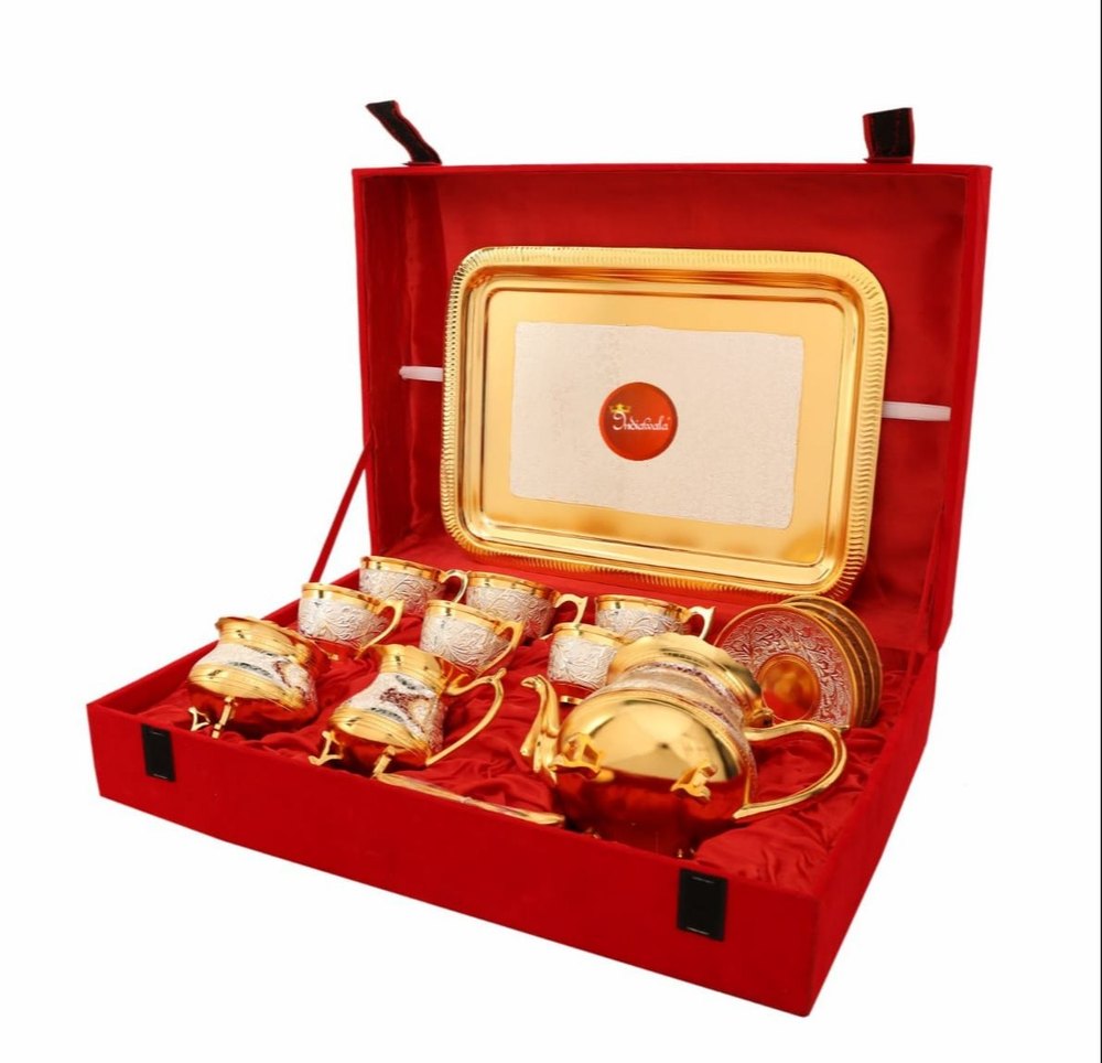 Brass Tea Set