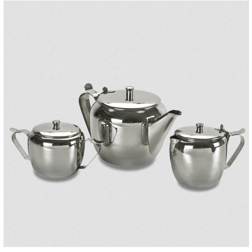 Polished Stainless Steel Tea Sets