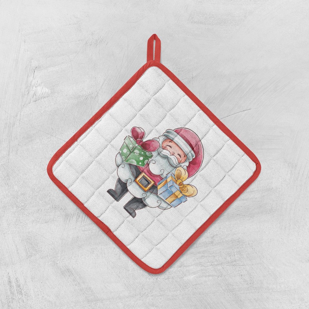 Colourcrafts Printed Kitchen Pot Holders, For Textile Industry, 20x20 Cm