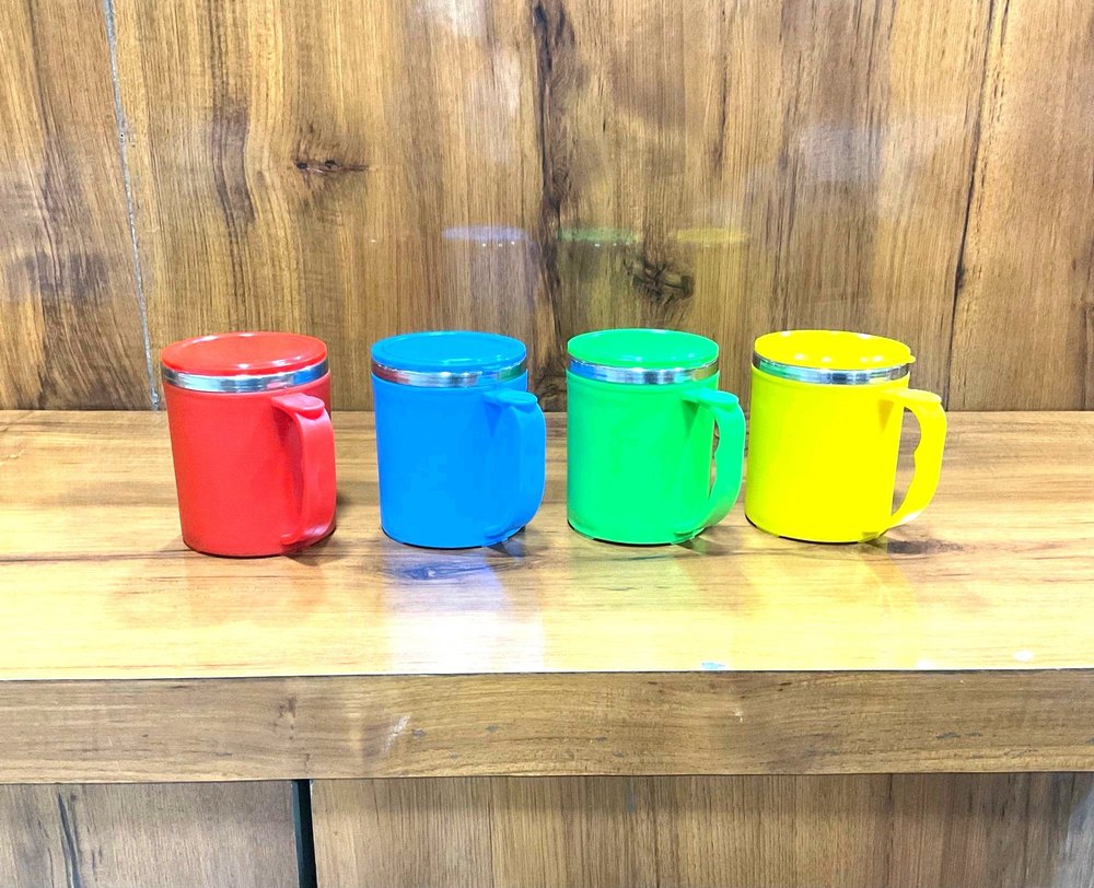 Polished STAINLESS STEEL COFFEE CUP, For Home
