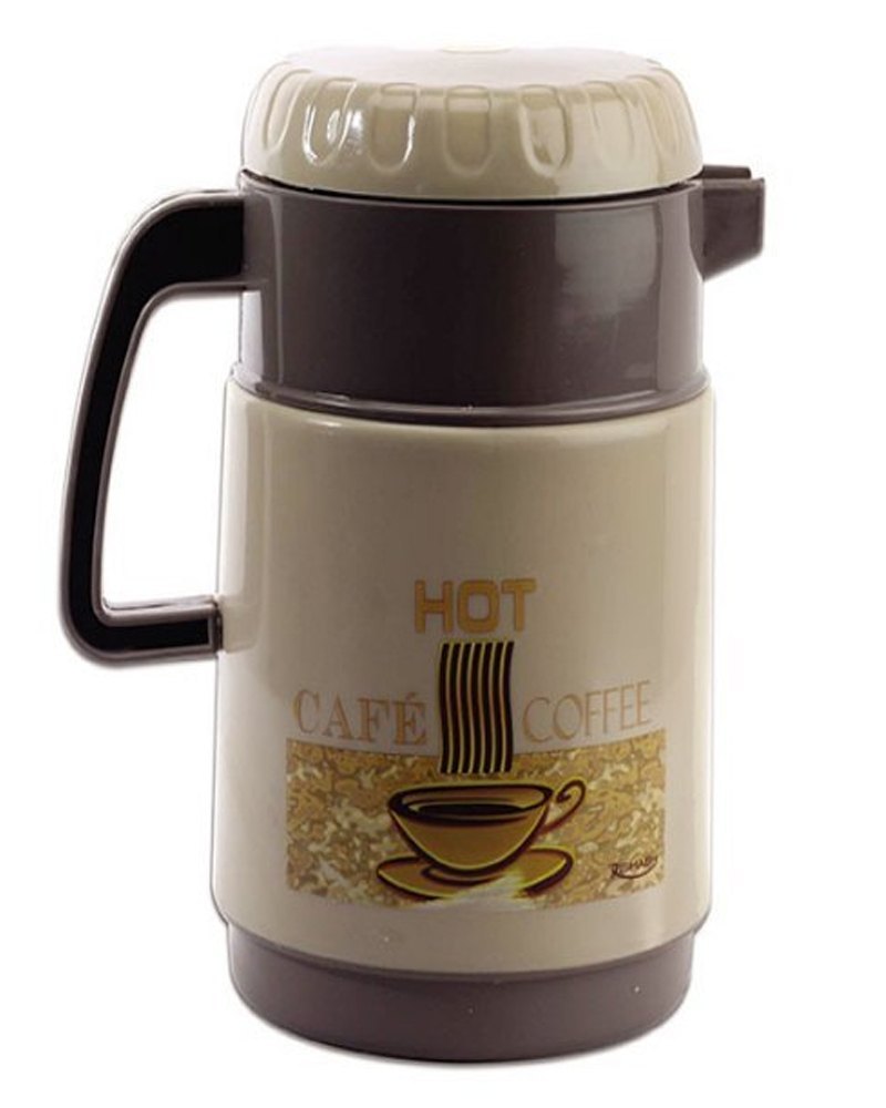 Printed Brown Plastic Tea Kettle, For Home, Capacity: 500ml