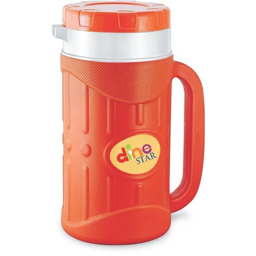 Red 1200 ML Plastic kettle