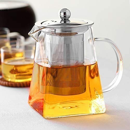 Home Ussage transparent 550 ml Glass tea pot