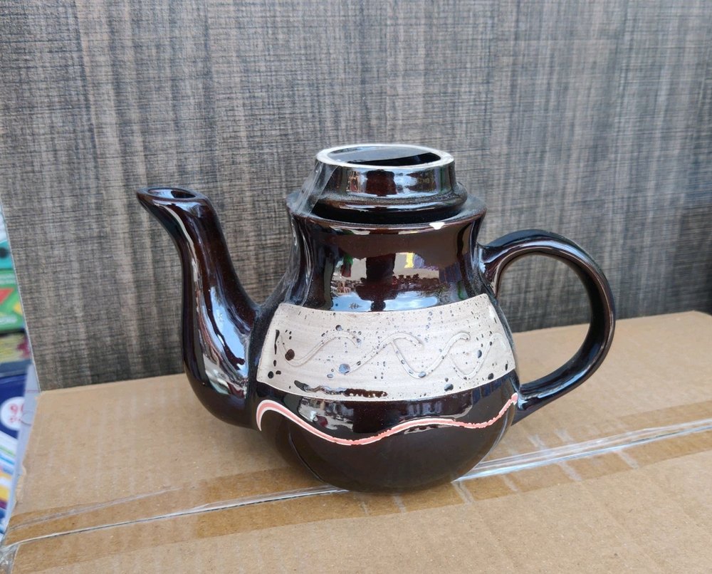 Original Round Ceramic Tea Pot