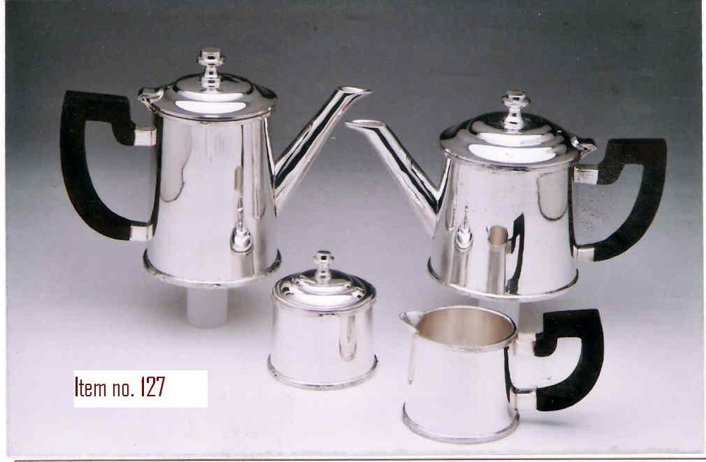 Designed Silver Tea Pot
