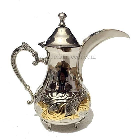 Golden Designer Moroccan Tea Pot/Coffee Pot