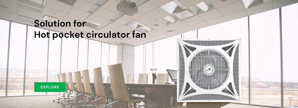 Electric Transmonk Hot Pocket Air Circulator Fan