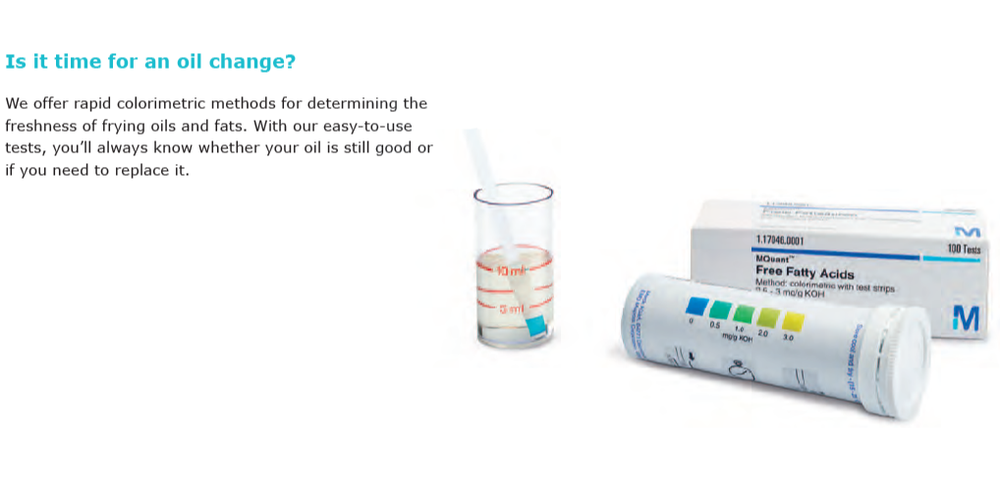 Paper FFA Free Fatty Acid Oil Test Strips, For Laboratory Use