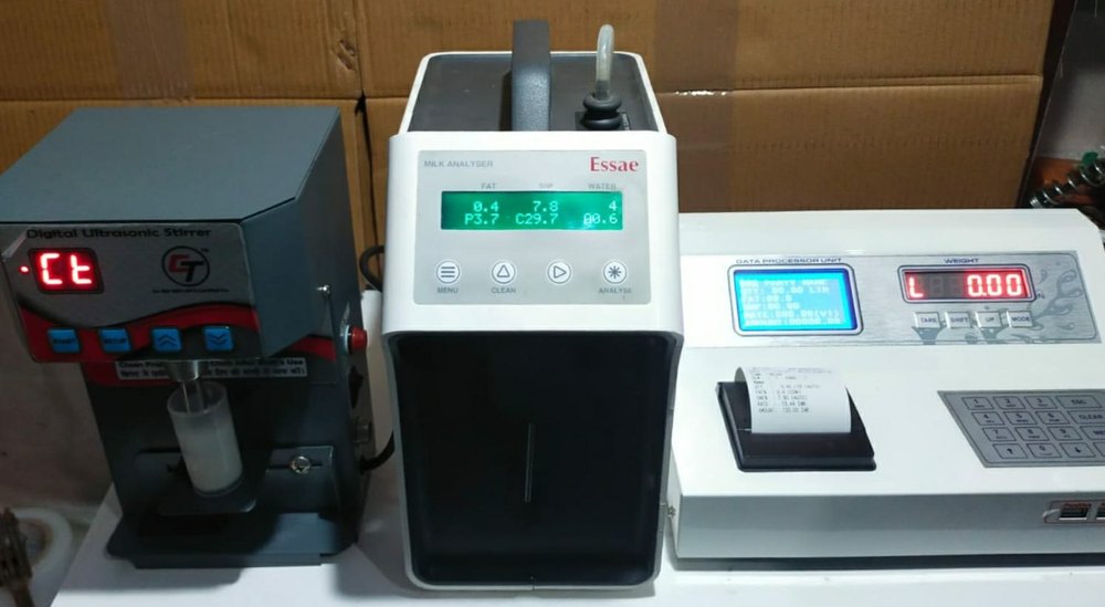 Mild Steel Automatic Milk Fat Testing Machines, 12 Volt, 2 Kgs