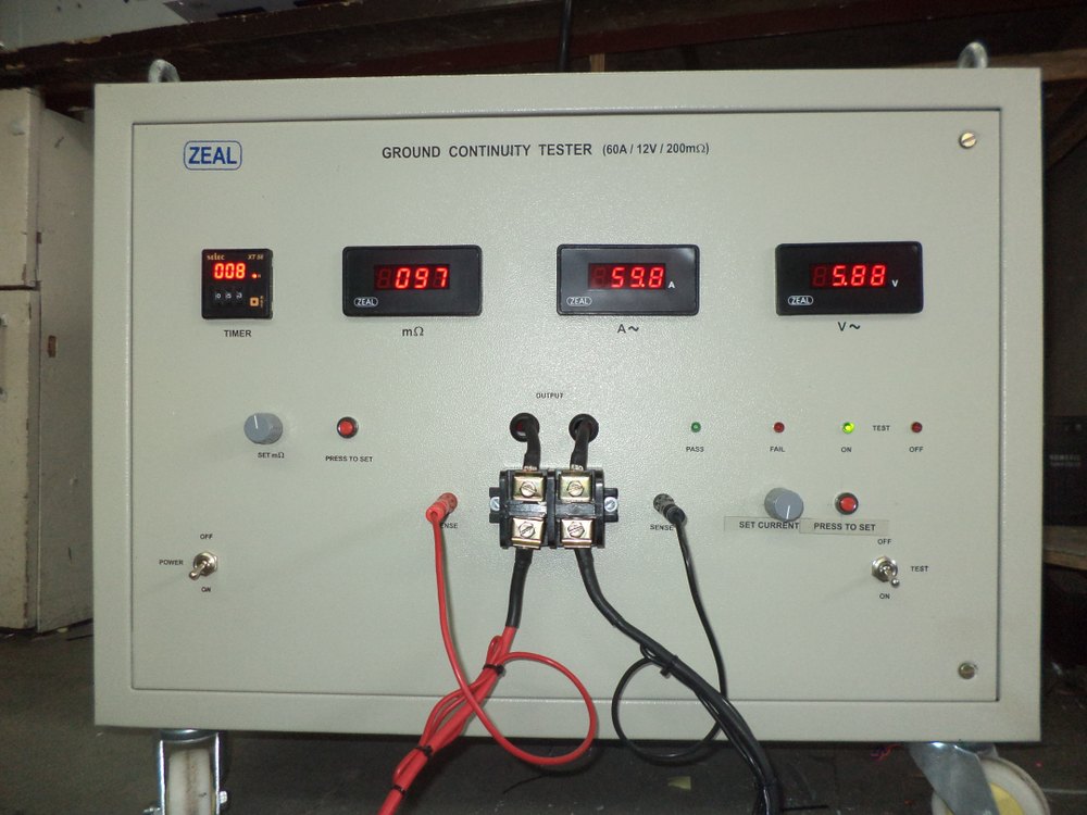 Ground Continuity Tester For Industrial