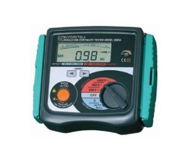 Black ABS 5kv Digital Insulation Tester